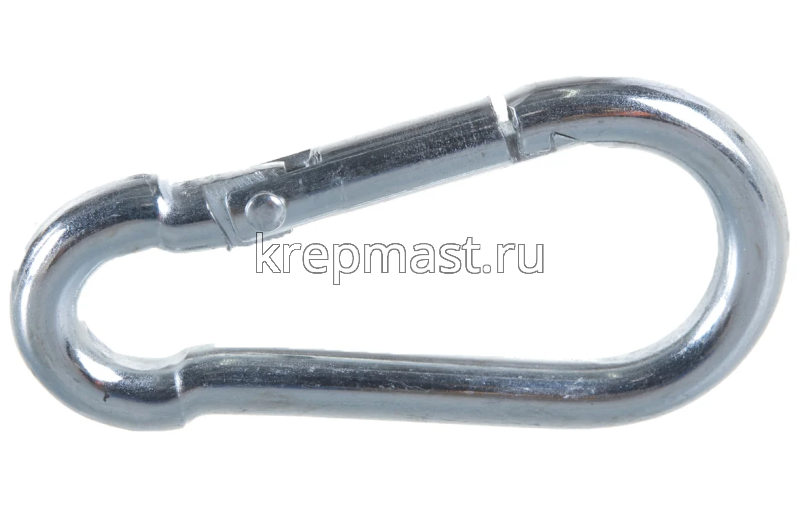 Карабин пожарный с фиксатором 5мм DIN 5299C