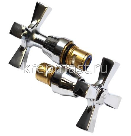 Маховик + кран-букса крест RK03