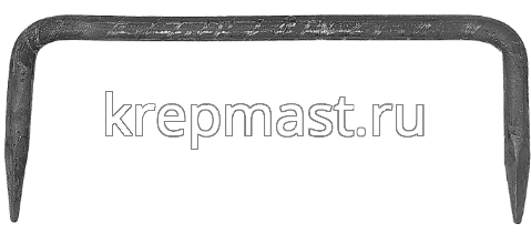 Скобы строительные D 6 200х70