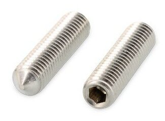 Винт уст. 6х20 DIN 914 зостр. вн/ш А2 нерж.