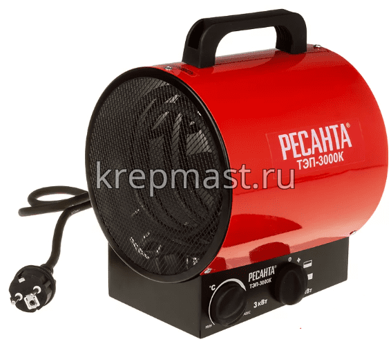 Тепловая пушка ТЭП- 3000К круглая Ресанта