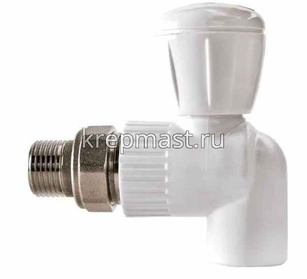 Кран шаровый пп угловой  для радиатора