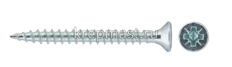 Шуруп универс. белый цинк 5х 35