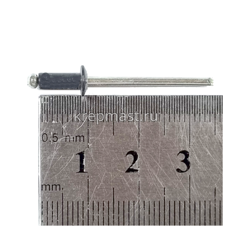 Заклёпка алюминий/сталь 3,2х 8 RAL 7024