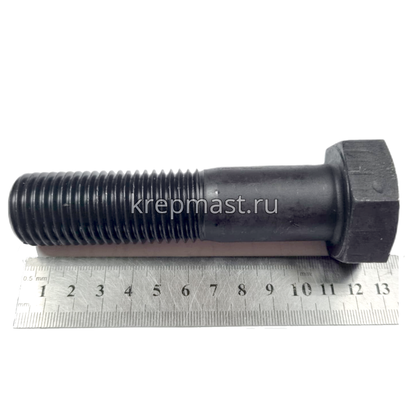 Болт 27х110 кл.пр.10,9 черный н/р DIN 931