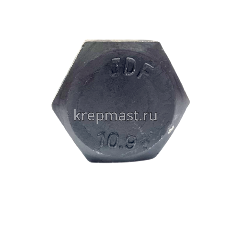 Болт 27х110 кл.пр.10,9 черный н/р DIN 931