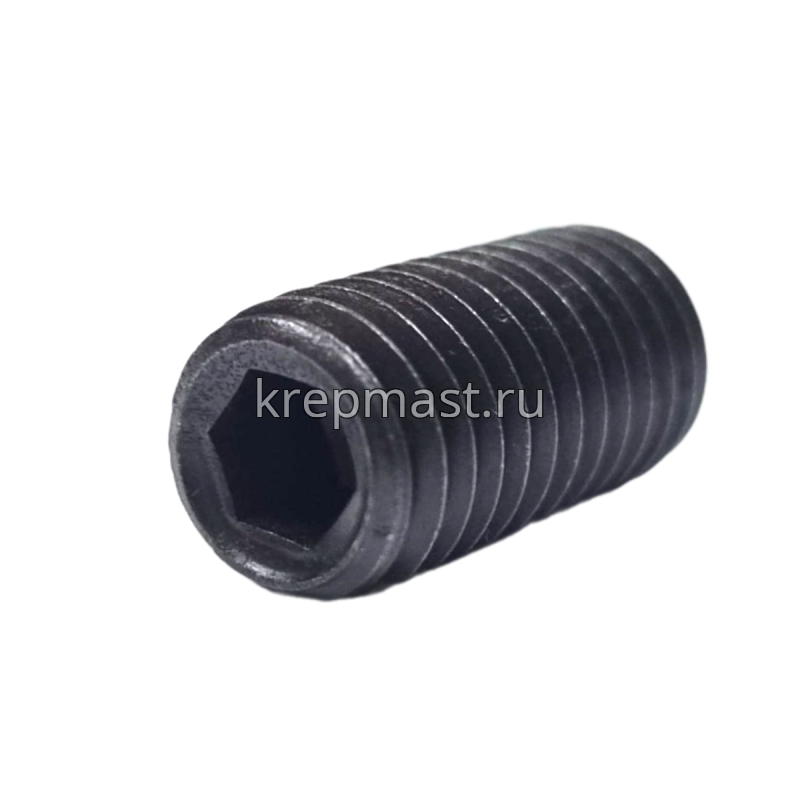 Винт уст. 10х20 12,9 DIN 913плоск.конц.вн/ш чёрн
