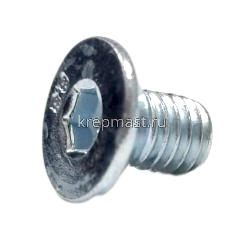 Винт с внут. шестиг. потай голов. 6х10 кл.пр.8,8 DIN 7991