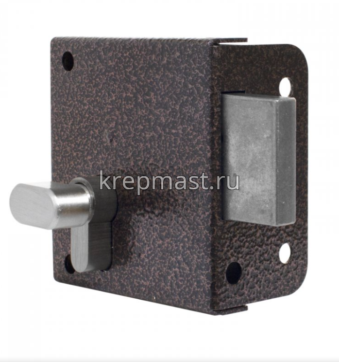 Замок накладной Птимаш ЗН1-1У медь