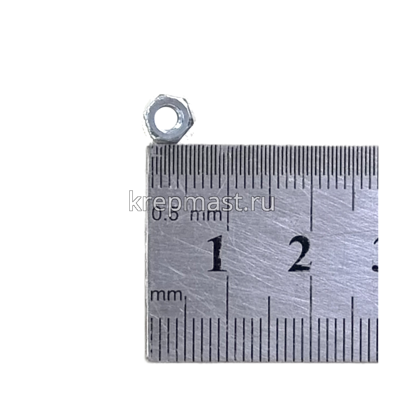 Гайка низкая DIN 439 М 3 оц.