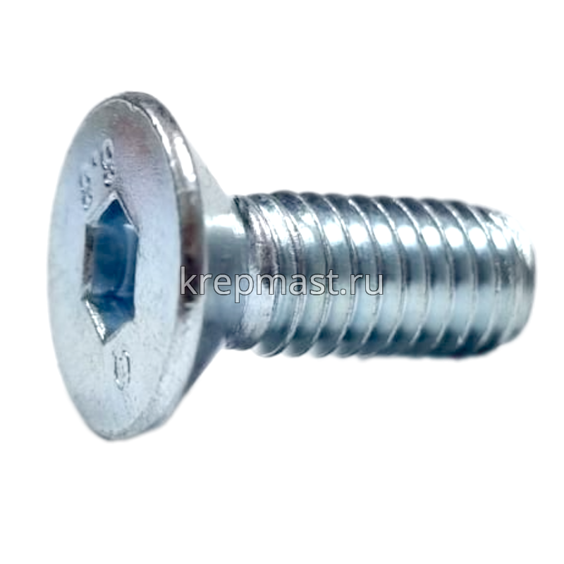 Винт с внут. шестиг. потай голов. 6х16 кл.пр.8,8 DIN 7991