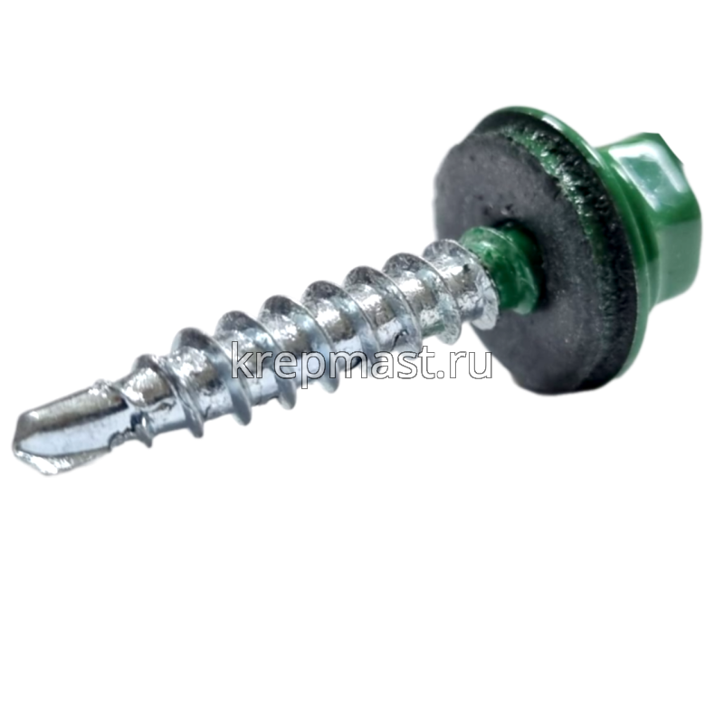 Саморез д/кровли краш. 4,8х29 RAL 6002