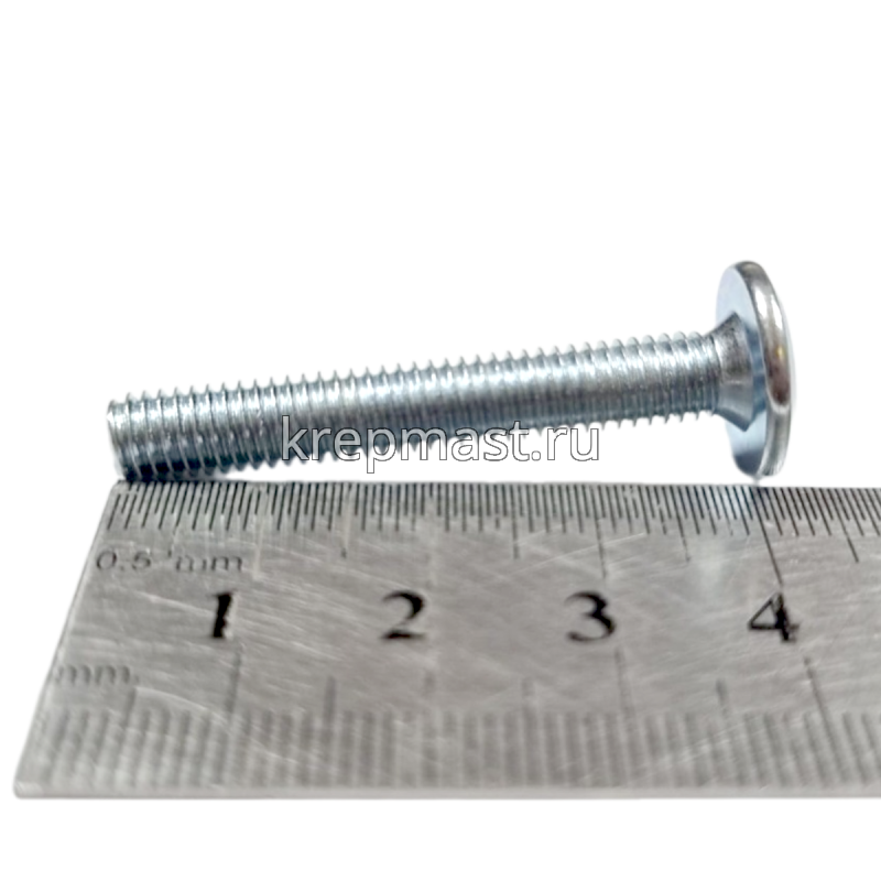 Винт стяжка 6х 40 DIN 7420 SW4 оц.