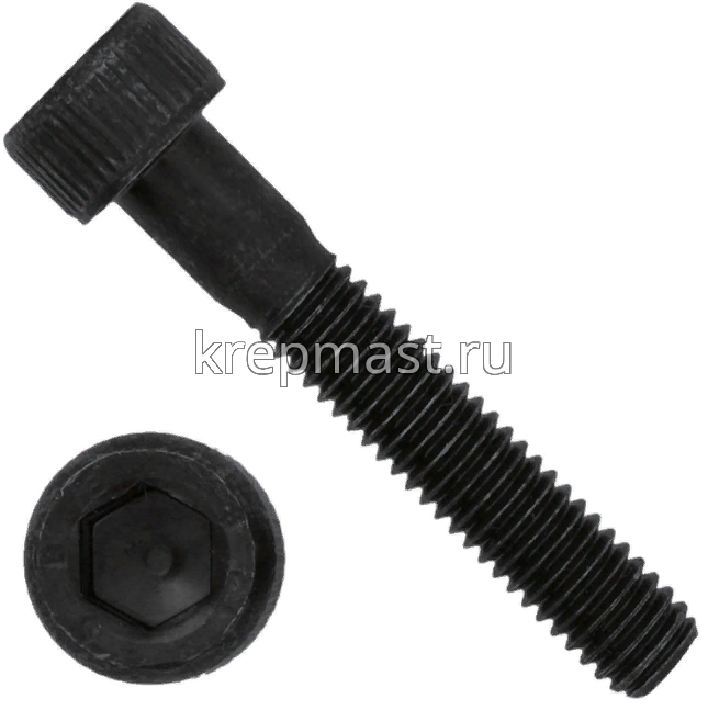 Винт с внутр.шестигранником 14 х 80 черный кл.пр.12,9 н/р DIN 912