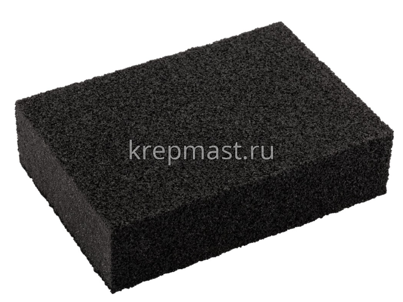 Губка шлифовальная FIT 4х-сторонняя водостойкая 100х70х25мм Р-180