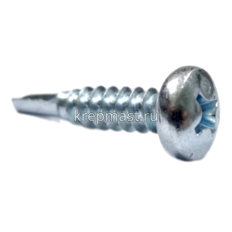 Саморез кров. б/шайбы 4,8х22 п/сф. - сверло