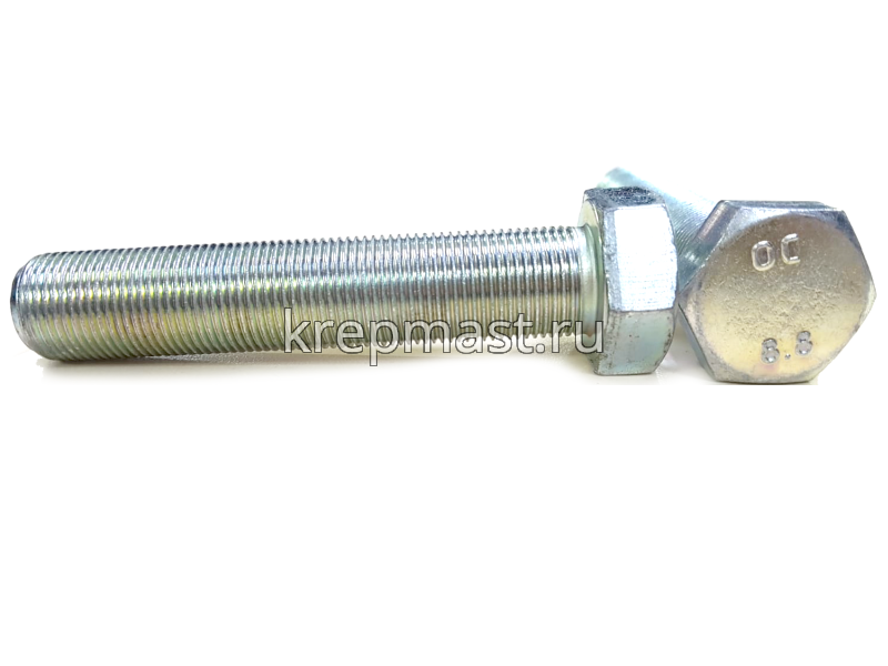 Болт DIN 961 20х100х1,5 кл.пр. 8,8 ОЦИНК. п/р с мелкой резьбой