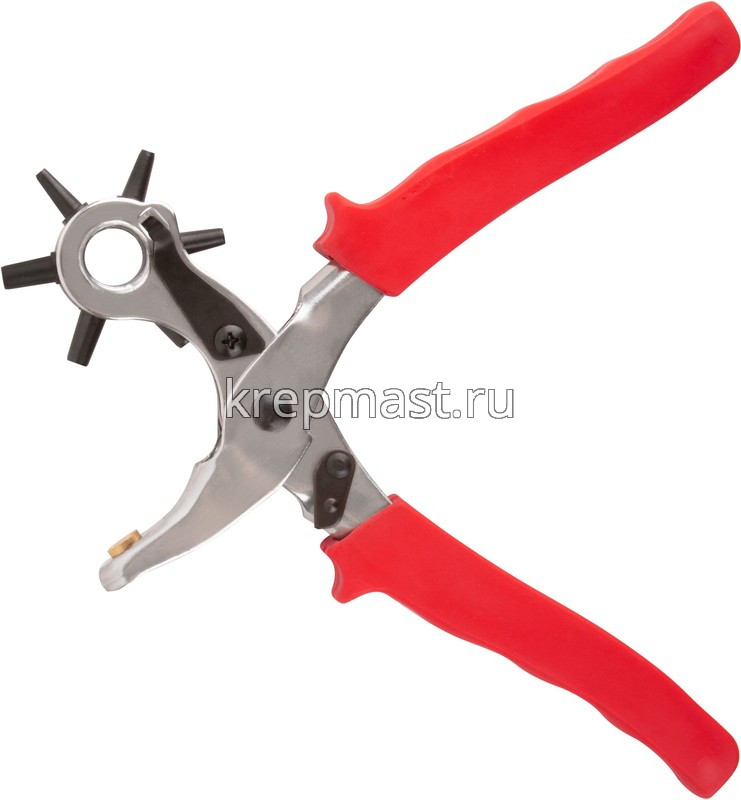 Дырокол FIT для кожи револьверн 6 в 1 (2-5,0мм)