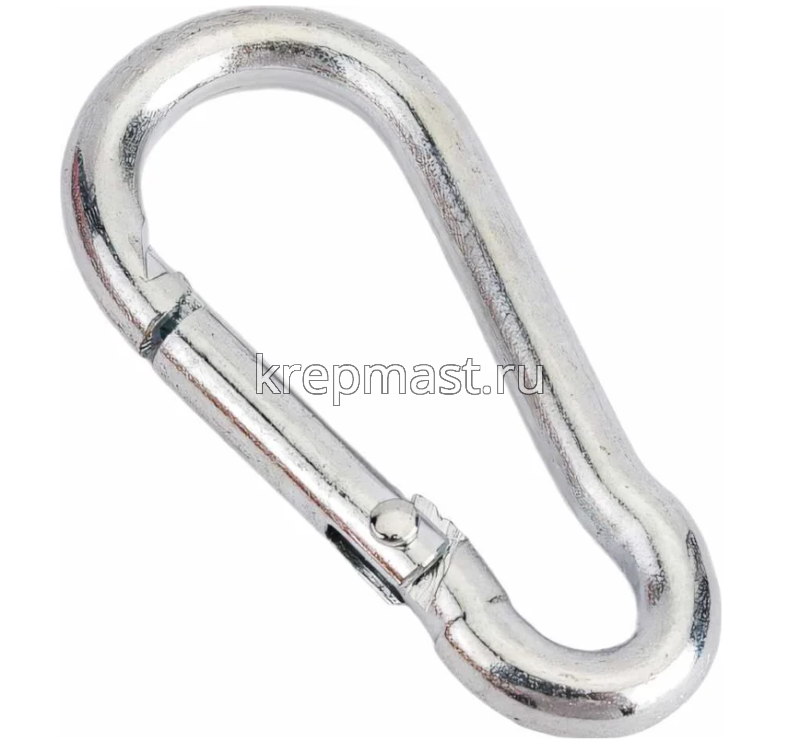 Карабин пожарный 4мм DIN 5299C