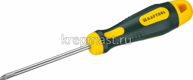 Отвертка KRAFTOOL Cr-Мо-V PH, №1- 80мм