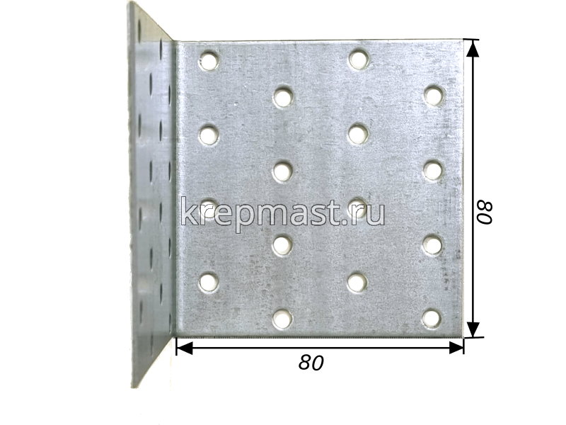 KM 9 80х80х80х2мм монтажный уголок