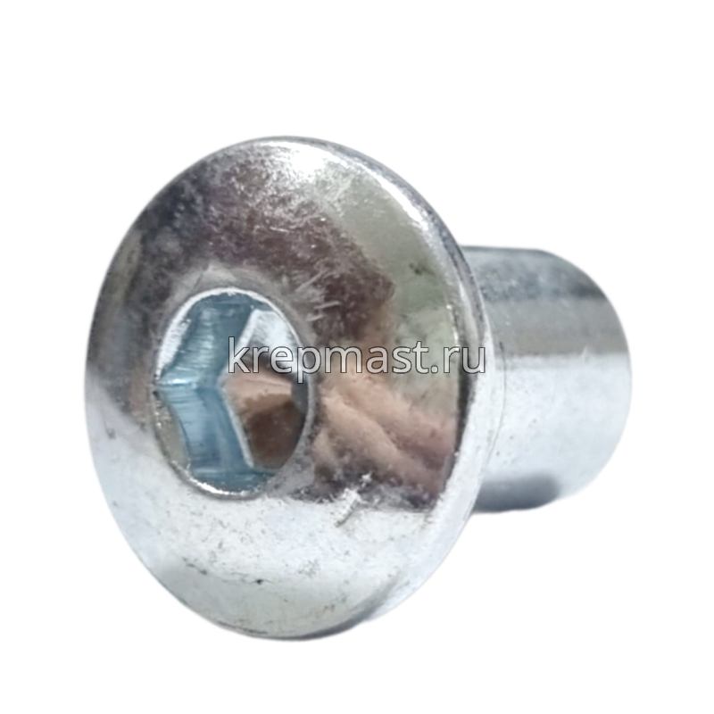 Гайка Ericsona М6 полукруглая оцинк. ключ SW5