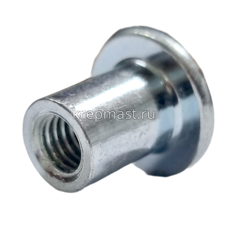 Гайка Ericsona М6 полукруглая оцинк. ключ SW5