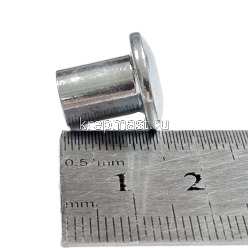 Гайка Ericsona М6 полукруглая оцинк. ключ SW5