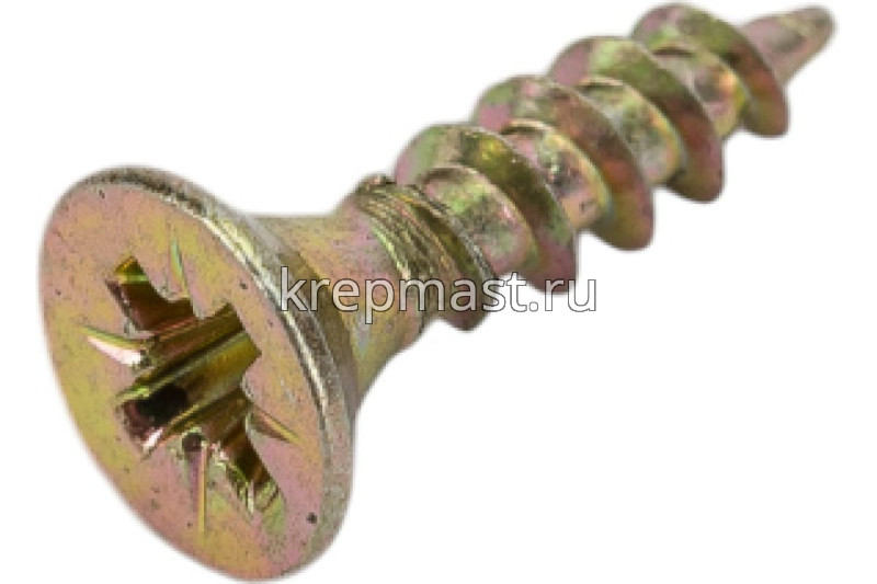 Шуруп универс. желтый цинк 3,0х12