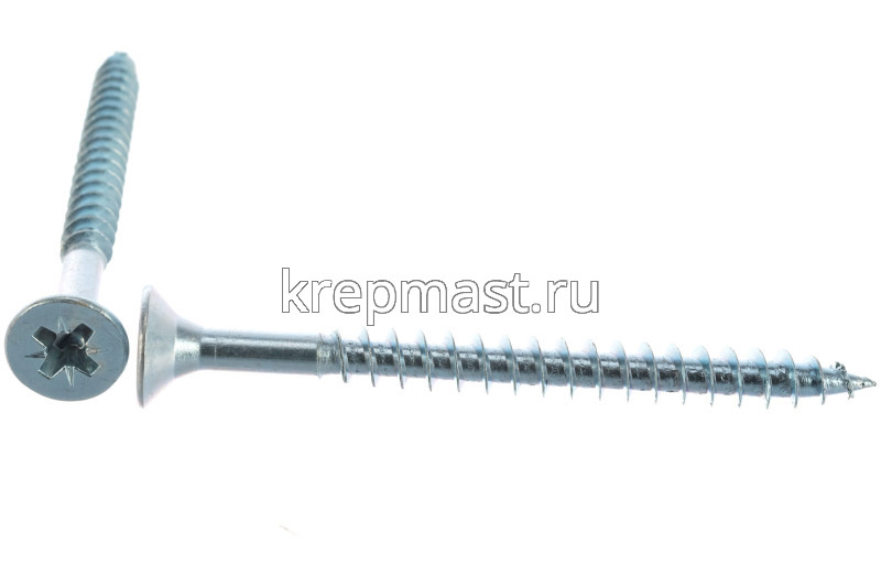 Шуруп универс. белый цинк 6х 70