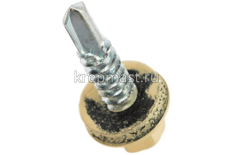 Саморез д/кровли краш. 5,5х25 RAL 1014