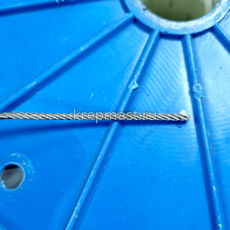 Трос нерж. А2 2 мм (по 200м) DIN 3055 6х7