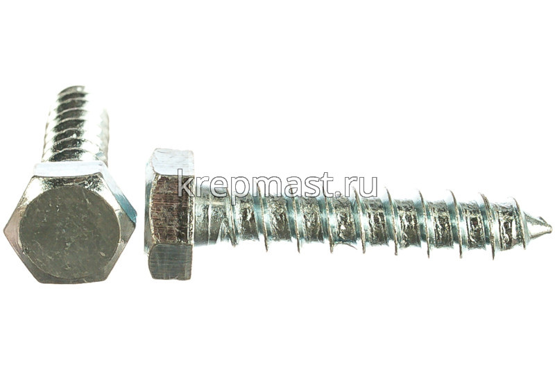 Шуруп д/ крепления дер. лаг 8х 40