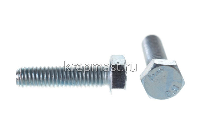 Болт 8х 30 кл.пр. 8,8 оц. п/р DIN 933