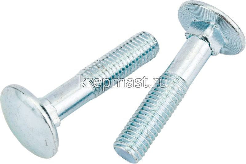 Болт мебельный 10х 50 DIN 603