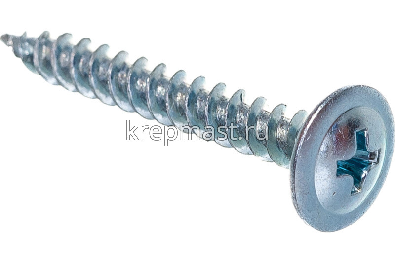 Саморез п/сф головка с п/ш острый 4,2х32 Китай