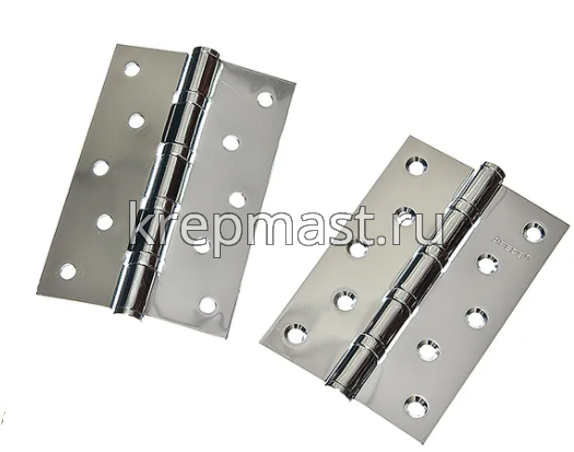 Петля универс. 100х70мм хром (уп=2шт)