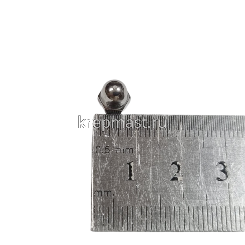 Гайка колпачковая DIN 1587 м 4 нерж. А2