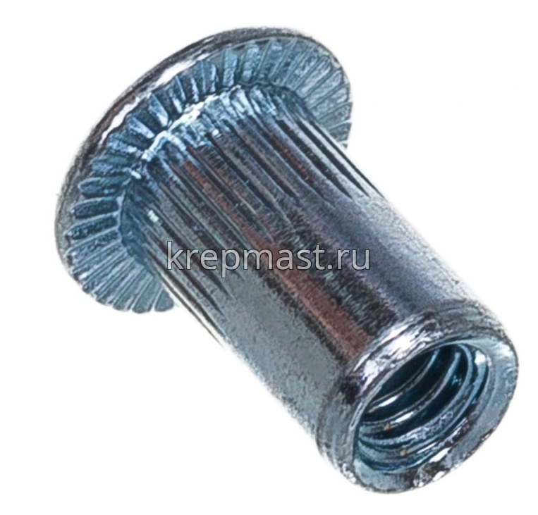 Гайка-заклепка HARPOON М 4 х 11мм CN1-CB-S цилиндрический борт, первая длина