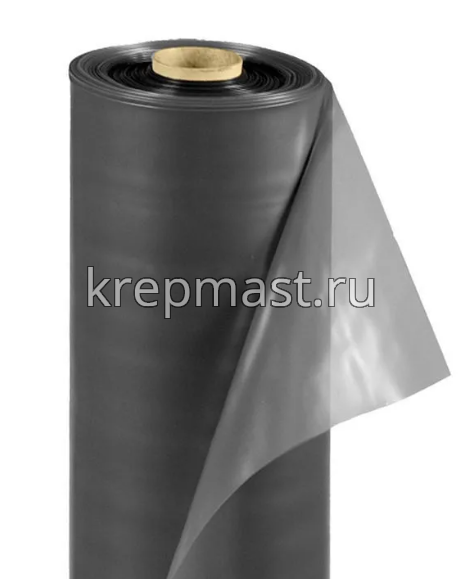 Пленка полиэтиленовая ЧЕРНАЯ 100мкм ширина 3м (100м)