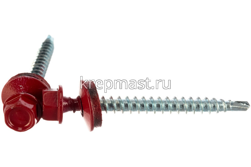 Саморез д/кровли краш. 4,8х51 RAL 3009