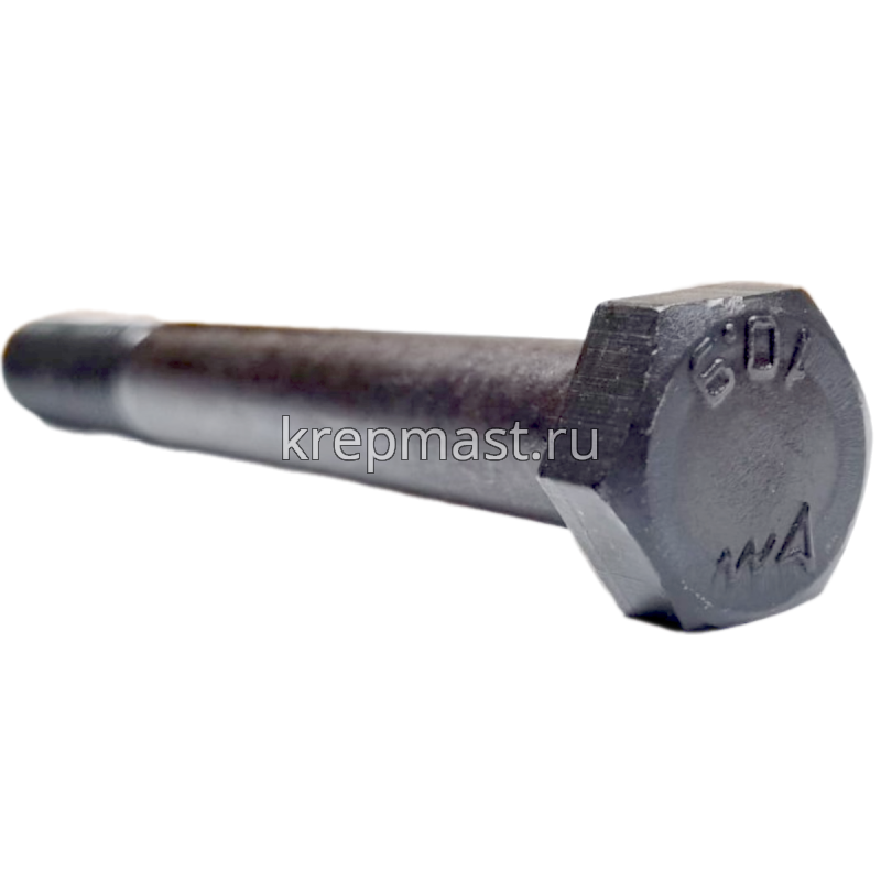 Болт 16х140 кл.пр.10,9 черный Н/р DIN 931