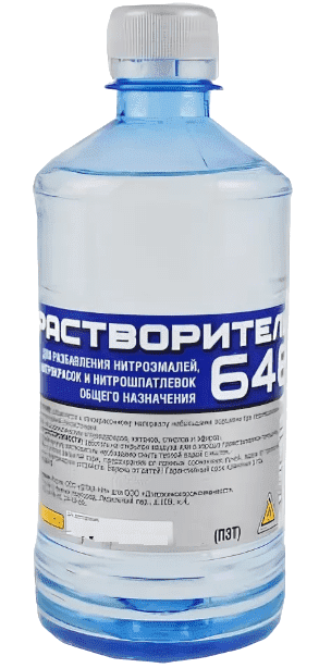 Растворитель 646 (Дзержинск) 0,5л