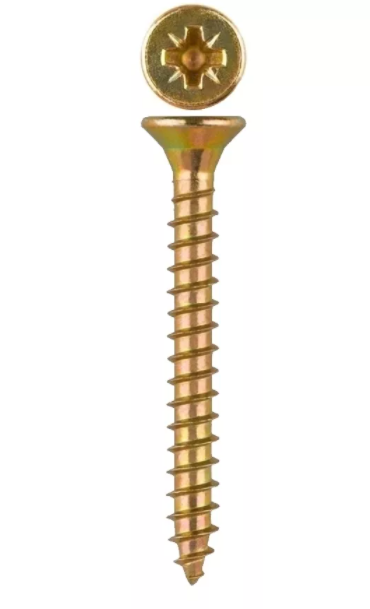 Шуруп универс. желтый цинк 3,0х10