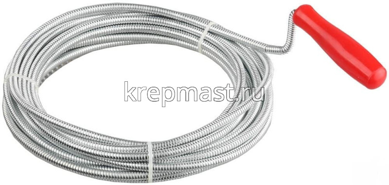 Трос ЗУБР МАСТЕР сантехнический 3м, d.=6мм