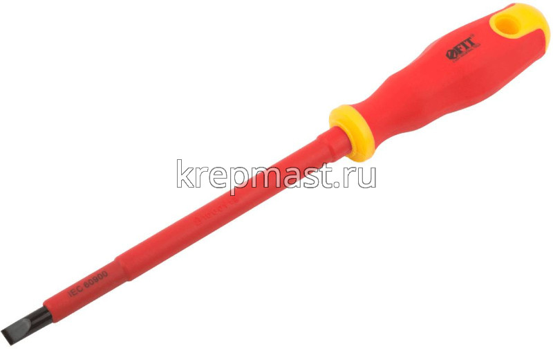 Отвертка изолированная SL 5.5х125 шлиц CrV 1000в STAYER