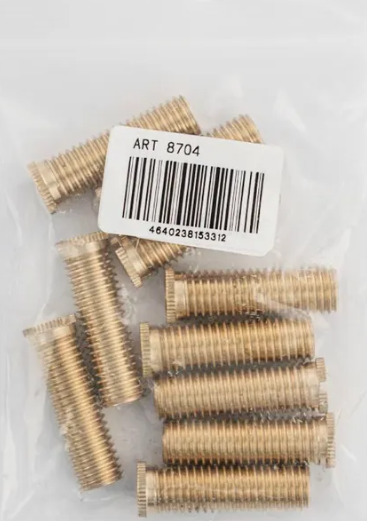 Болт для сифона с горлов.40мм латунь САНАКС 8704 (д.11,45мм)