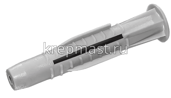 Дюбель KEW 10х62 универсальный с бортом