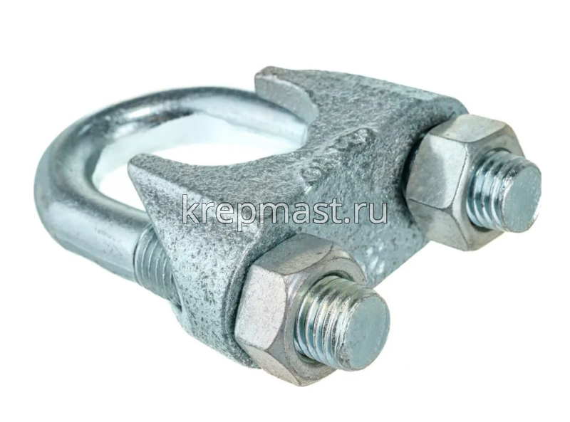 Зажим д/троса М26 с гайками