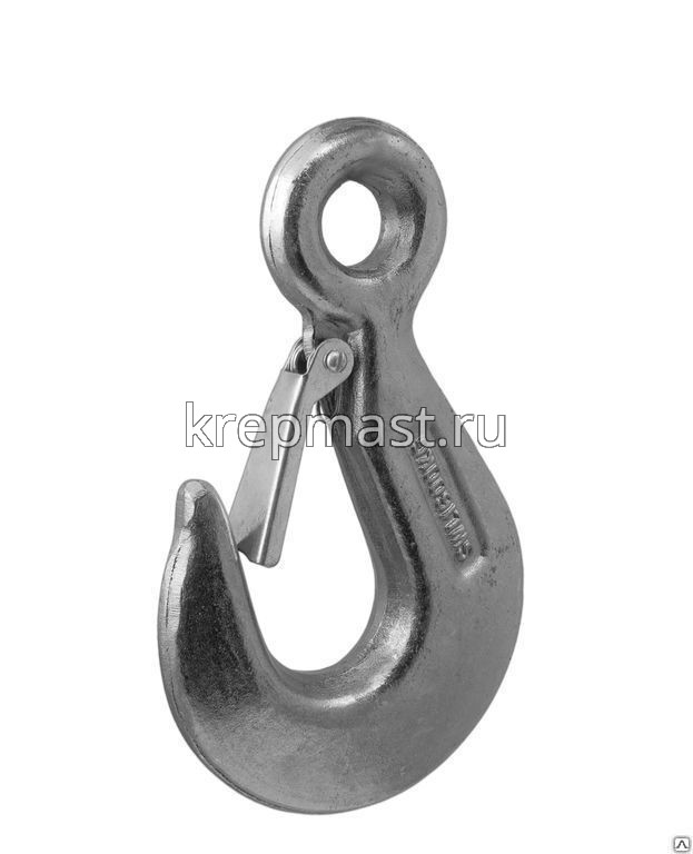 Крюк с предохранителем 1000кг DIN 689